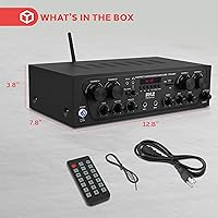 Pyle PTA42BT Wireless Karaoke Bluetooth Stereo Receiver — image 7