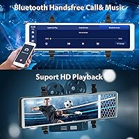 Podofo RM Front & Rear Mirror Dash Cam 11.26 Inch — image 8