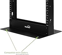 NavePoint 45U 2-Post Open Frame Server Rack — image 5