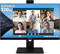 SKitphrati 23.8” Business Webcam Gaming Monitor — image 1