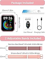 KALINCO Smart Watch Women 44mm with Alexa — image 8