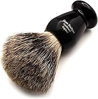 Edwin Jagger Best Badger Hair Shaving Brush with Stand - Imitation Ebony — image 5