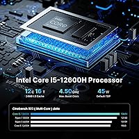 BOSGAME P2 Mini PC Intel Core i5 12600H 32GB RAM 512GB SSD — image 3