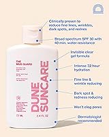 DUNE SUNCARE The Mug Guard Gel Sunscreen SPF 30 - 2.4 Fl Oz — image 2
