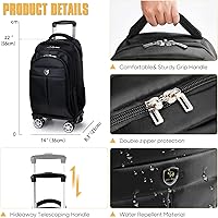 35L Multi-Scene Detachable Handle Travel Rolling Backpack — image 2