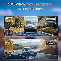 E-YEEGER S60 2.5K Dual Dash Cam — image 3