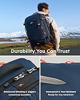 Tolaccea Travel Backpack 35-45L Expandable for 15.6″ Laptop — image 7