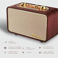 Yogyro Apur Retro Wood Bluetooth Speaker — image 4