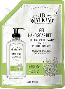 J.R. Watkins Hand Soap Refill, Aloe & Green Tea 34 fl oz Review