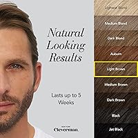 Cleverman Hair & Beard Dye Kit for Men - Light Brown — image 2