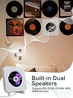 Homlab CD1-001 Portable Wall Mounted CD Player with Bluetooth — image 4