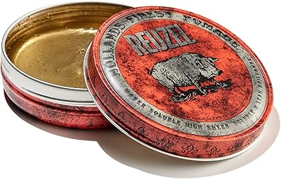 REUZEL Red Pomade, Medium Hold, 4oz
