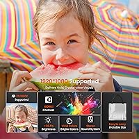 Tecaki X3 Mini Portable Projector 1080P HD — image 2