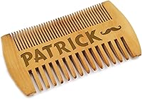 My Personal Memories Custom Engraved Wooden Beard Comb — image 6