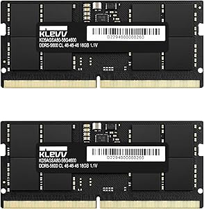 KLEVV DDR5 32GB (2x16GB) 5600MHz SODIMM Laptop RAM Review