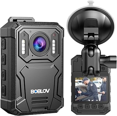 BOBLOV KJ23Pro 256GB Body Camera