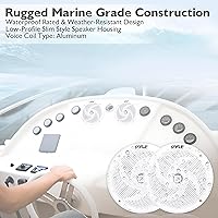 Pyle PLMRS4W Marine Speakers — image 4