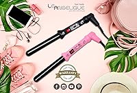 Le Angelique 1-Inch Ceramic Curling Wand Pink — image 4
