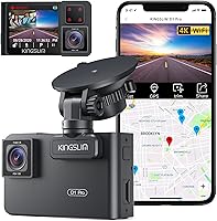 Kingslim D1 Pro 4K Dual Dash Cam — image 1