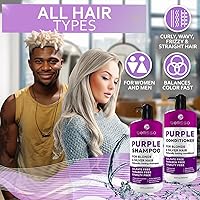 BELLISSO Purple Shampoo and Conditioner Set 2 x 16.9 fl oz — image 5