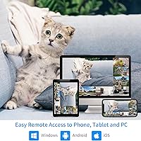 Hiseeu Wireless Pro 4K NVR Security Camera System, 8 Cameras, 3TB Storage — image 6