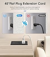 VILONG Recessed Power Strip with PD 20W USB-C Fast Charging — image 5