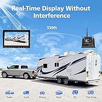 WOOCARTY SR2 10.1″ Wireless Magnetic Solar Backup Camera System — image 3
