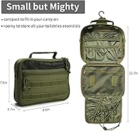 VELVEBAG Men's Toiletry Travel Bag — image 3