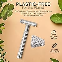 Parker Safety Razor SoloEdge Single Edge Razor with 100 Blades — image 4