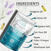 Crystal Flush Foot Soak with Apple Cider Vinegar, Tea Tree Oil & Pink Himalayan Salt 16oz — image 5