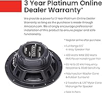 BOSS Audio Systems NX654 Onyx Series 6.5 Inch 4-Way Car Speakers — image 3