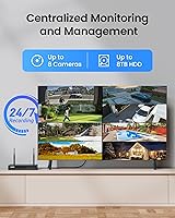 ZOSI 2K WiFi 6 Security Camera System 4-Camera Set with 1TB NVR — image 7