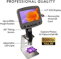 National Geographic Digital Microscope for Kids – 40-Piece Handheld Microscope — image 3