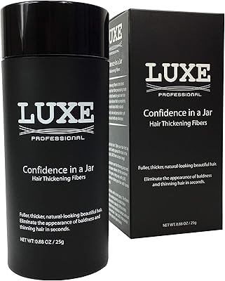 LUXE Hair Building Fibers - Dark Brown, 25g