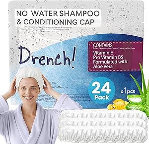 Drench! No Water Hair Washing Cap - Pack of 12