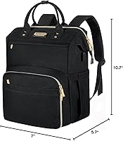 JCDOBEST Insulated Lunch Bag Backpack with USB Port, 15.6 Inch Laptop Compartment — image 8