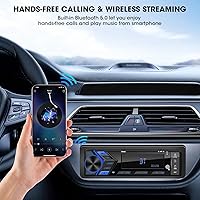 ABSOSO Single Din Car Radio Receiver — image 2
