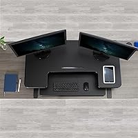 VIVO 42-inch Electric Height Adjustable Stand Up Desk Converter — image 6