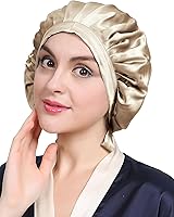 LilySilk 100% Mulberry Silk Bonnet, Taupe — image 1