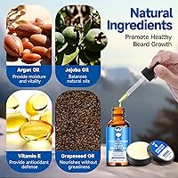 MistySprite Beard Growth Oil & Balm Kit — image 4