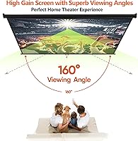 SUPER DEAL 100" 16:10 HD Projection Screen — image 3