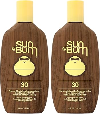Sun Bum Original Scent SPF 30 Sunscreen Lotion, 8oz (Pack of 2)