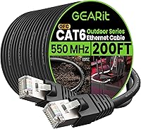 GEARit Cat6 Outdoor Ethernet Cable 200ft — image 1