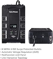 CyberPower CP825AVRLCD UPS Battery Backup — image 5