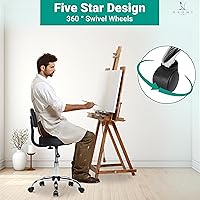 Naomi Home Mara Drafting Stool Black — image 9