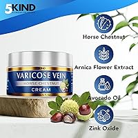 5Kind Horse Chestnut Varicose Veins Cream 6.76 Fl Oz — image 2