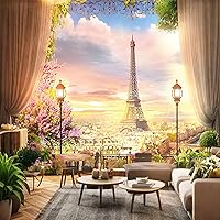 Yieldeer 6x6 ft Paris Photo Backdrop — image 8