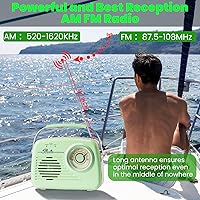 Bingxue Small AM/FM Bluetooth Radio — image 3