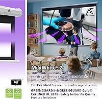 Akia Screens 100-inch Manual Pull Down Projector Screen — image 3