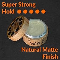 Da'Dude Hair Wax for Men – Strong Hold, Matte Finish, 3.38 oz — image 2